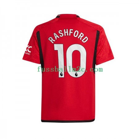 Fußballtrikots Manchester United Marcus Rashford 10 Heim Trikotsatz 2023-2024 Fußballtrikots Manchester United Marcus Rashford 10 Heim Trikotsatz 2023-2024